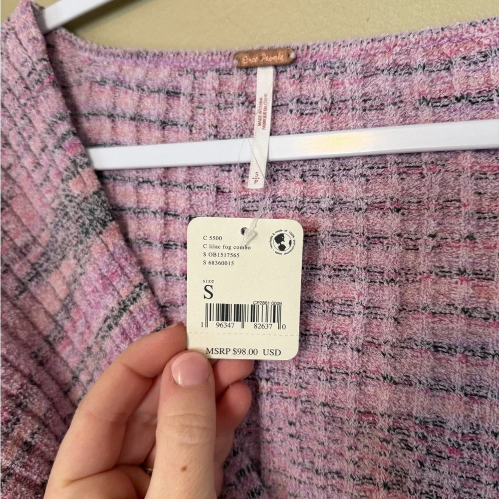 Free People Brook Wrap Sweater NEW
